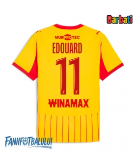 RC Lens Odsonne Edouard #11 Tricou Fotbal Replică 2025-26 Barbati Acasa